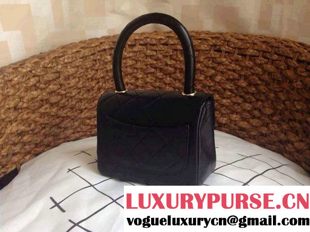 Chanel Mini Tote Bag in Black 2014