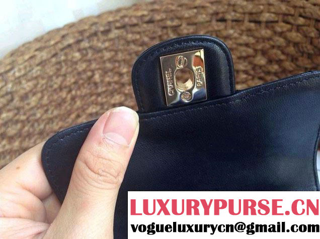 Chanel Mini Tote Bag in Black 2014