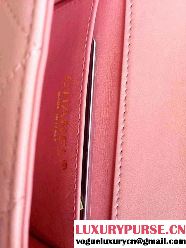 Chanel Mini Tote Bag in Pink 2014