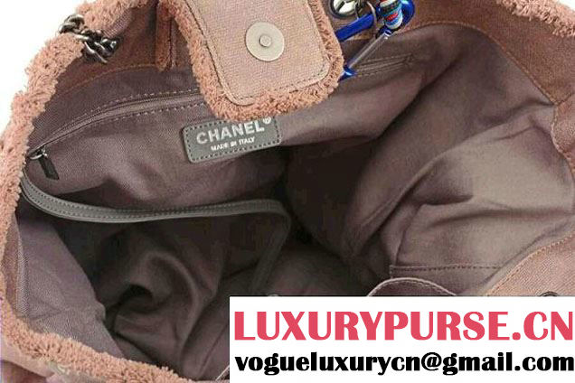 Chanel Graffiti Large Tote Bag in Canvas New Grey Spring / Summer 2014