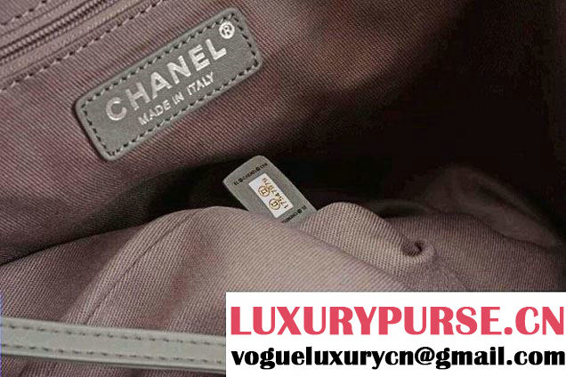 Chanel Graffiti Large Tote Bag in Canvas New Grey Spring / Summer 2014