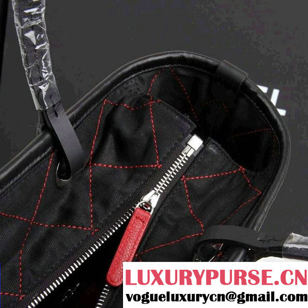 Chanel Shopping Fever Tote Bag in Red