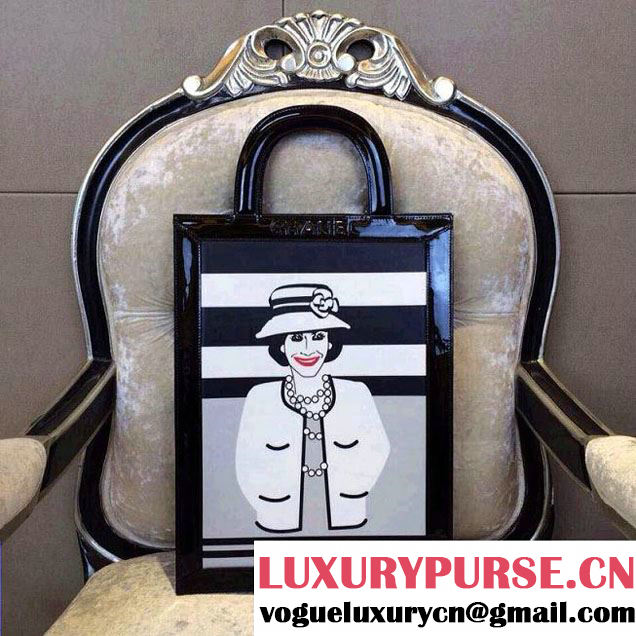 Chanel Miss Coco Tote Bag Black 2015