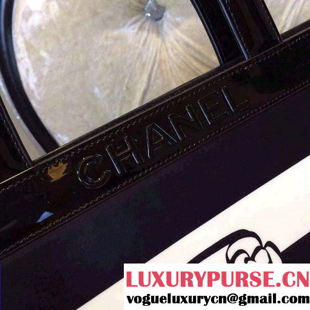 Chanel Miss Coco Tote Bag Black 2015