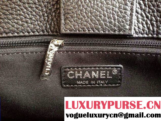 Chanel Cerf Tote Bag Black