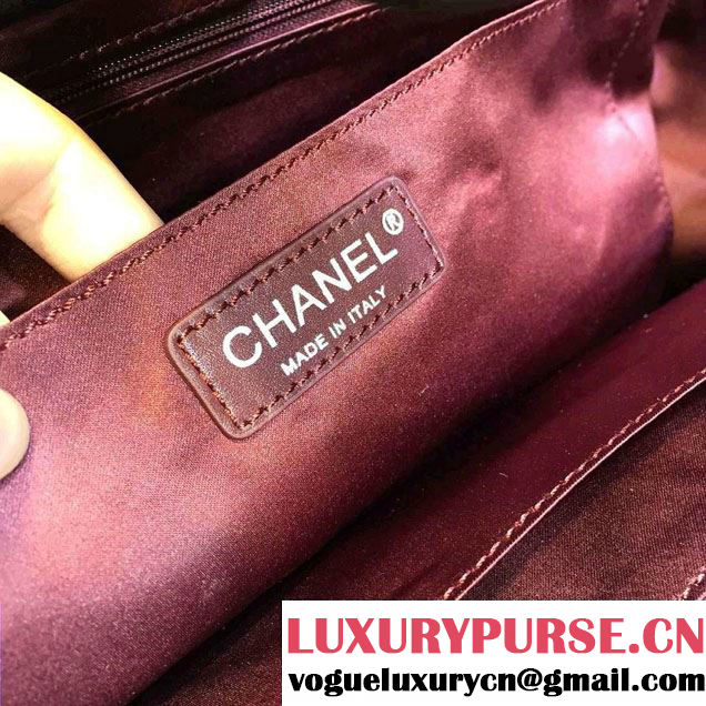 Chanel Grained Calfskin Shopping Bag with Shoulder Strap A93126 2015/2016