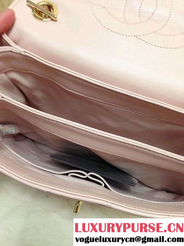 Chanel Lambskin Trendy CC Dual Handle Flap Tote Bag Pink