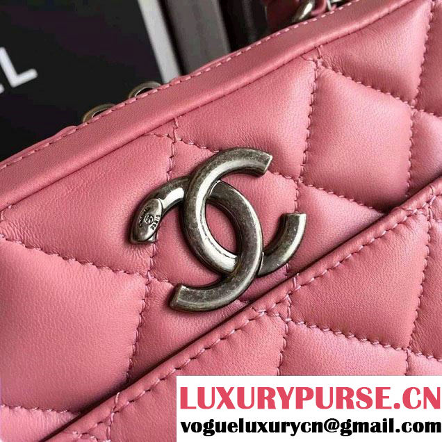 Chanel Trendy CC Bowling Small Bag A69924 Pink 2016