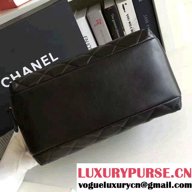 Chanel Trendy CC Bowling Small Bag A69924 Black 2016