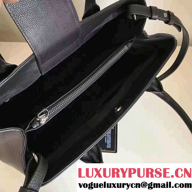 Chanel Grained Calfskin Neo Executive Small Shopping Bag A69930 Black Cruise 2017