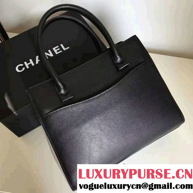 Chanel Grained Calfskin Neo Executive Mini Shopping Bag A69929 Black Cruise 2017
