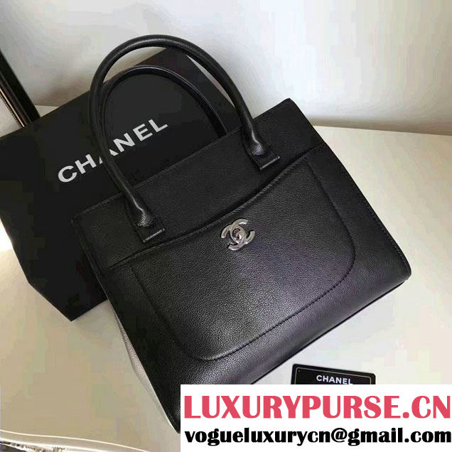 Chanel Grained Calfskin Neo Executive Mini Shopping Bag A69929 Black Cruise 2017