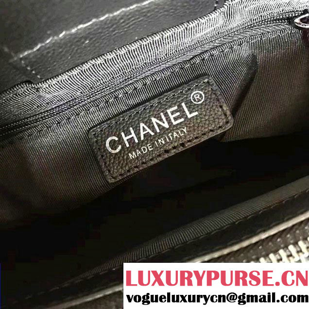 Chanel Grained Calfskin Neo Executive Mini Shopping Bag A69929 Black Cruise 2017
