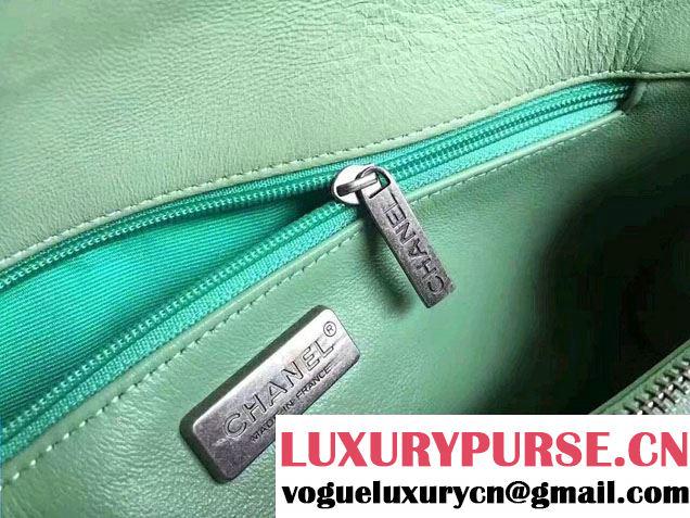 Chanel Python Coco Top Handle Flap Shoulder Large Bag A93279 2017