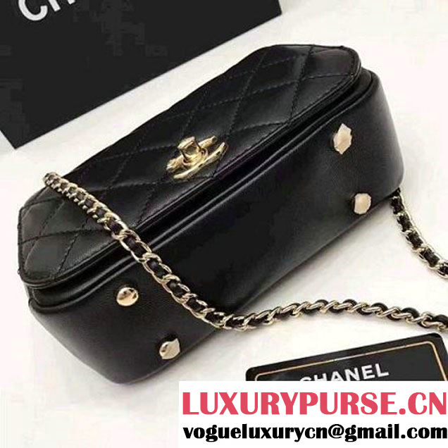 Chanel Carry Chic Small Top Handle Flap Bag A93751 2017