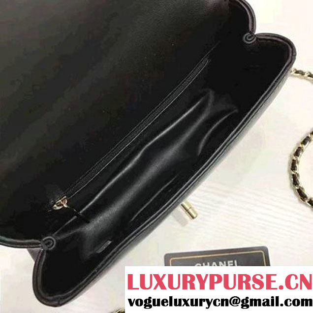 Chanel Carry Chic Small Top Handle Flap Bag A93751 2017