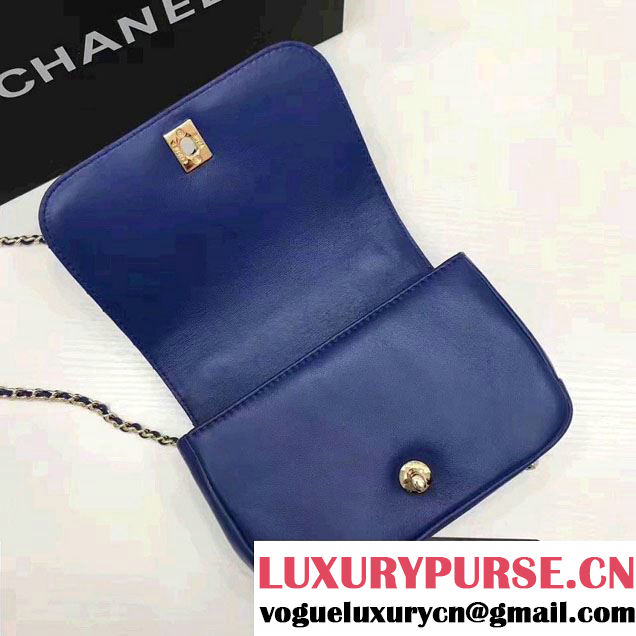 Chanel Carry Chic Small Top Handle Flap Bag A93751 2017