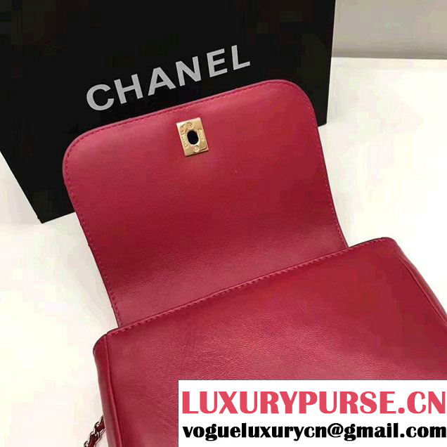 Chanel Carry Chic Small Top Handle Flap Bag A93751 2017