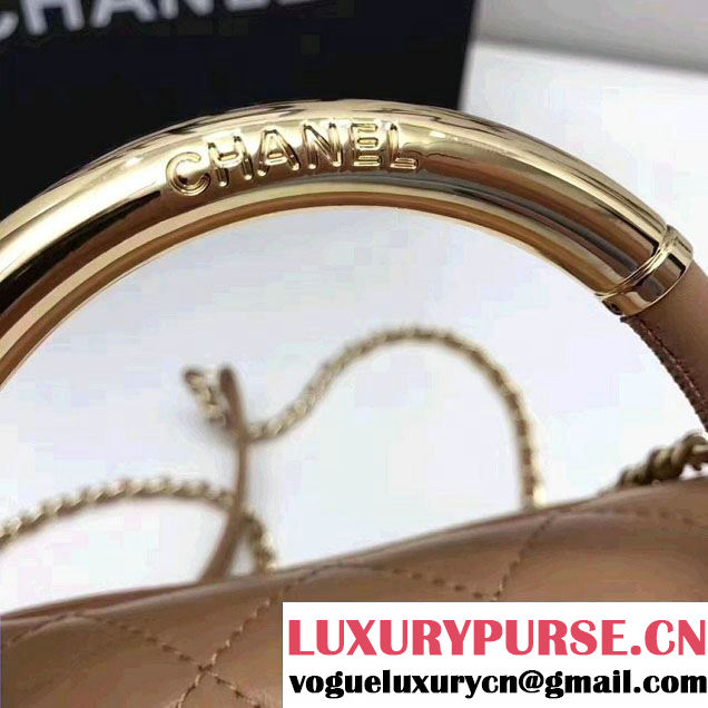 Chanel Carry Chic Small Top Handle Flap Bag A93751 2017