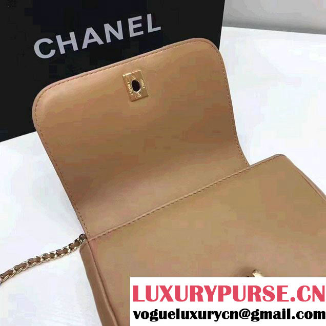 Chanel Carry Chic Small Top Handle Flap Bag A93751 2017