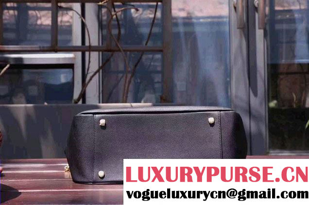 Chanel Large Shopping Bag Gold Hardware A93759 Black 2017