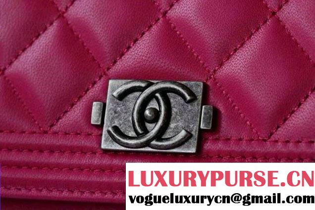 Chanel Boy WOC Bag in Fushcia