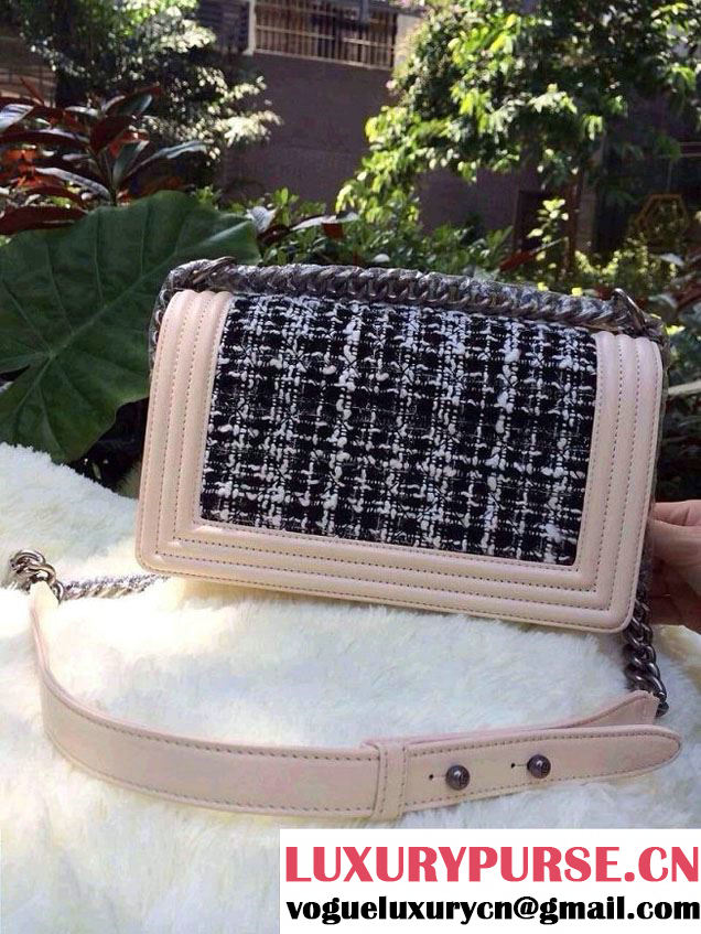 Chanel Tweed Le Boy Flap Bag Spring Summer 2014