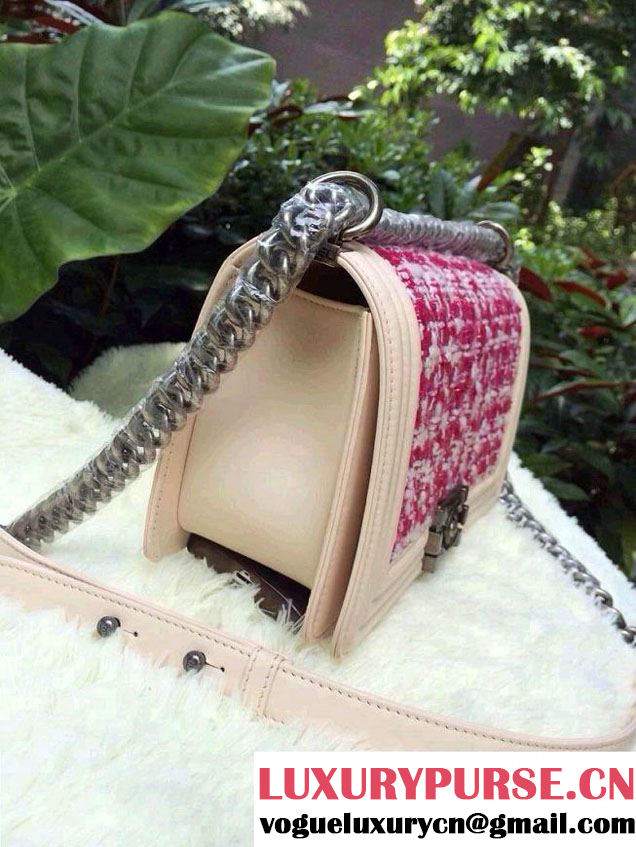 Chanel Tweed Le Boy Flap Bag Spring Summer 2014