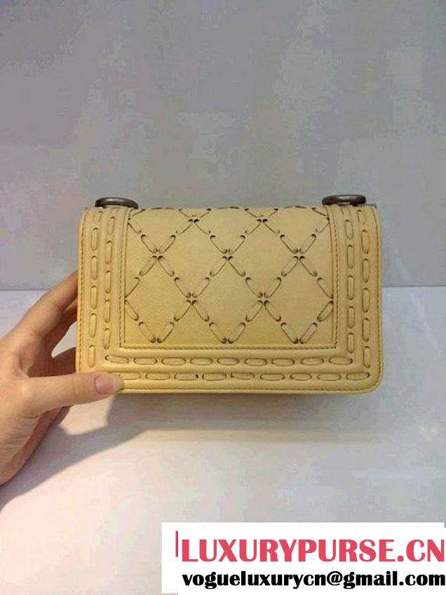 Chanel Large Stitch Boy Flap Bag Prefall 2014