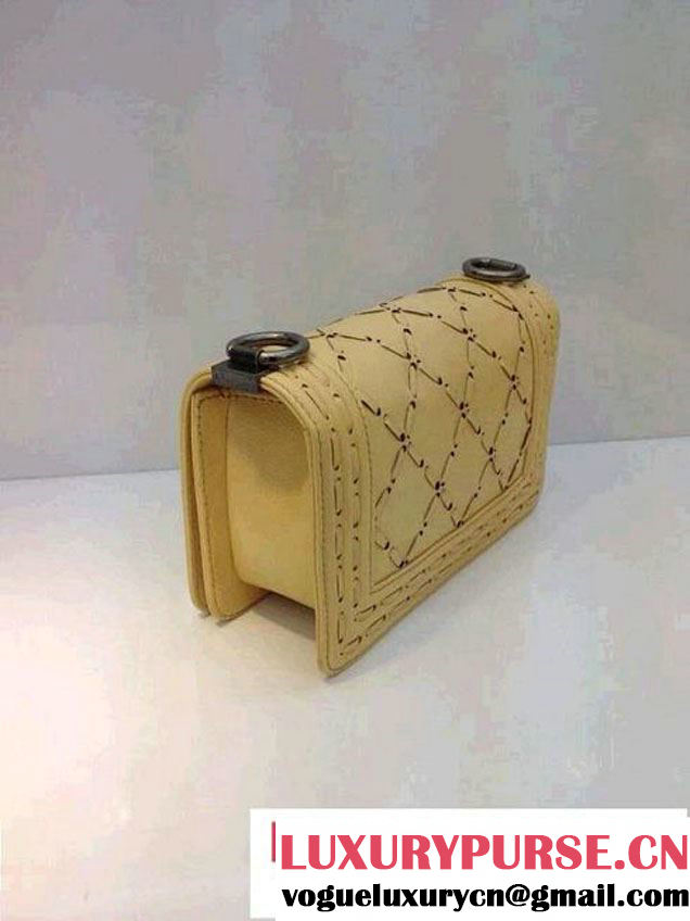 Chanel Large Stitch Boy Flap Bag Prefall 2014