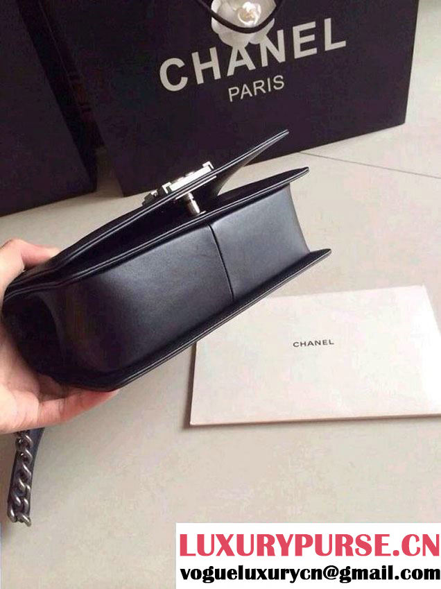 Chanel Crystallized CC Boy Flap Bag in Blue Pre fall 2014