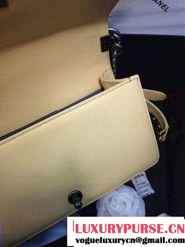 Chanel Large Stitch Boy Flap Bag Prefall 2014
