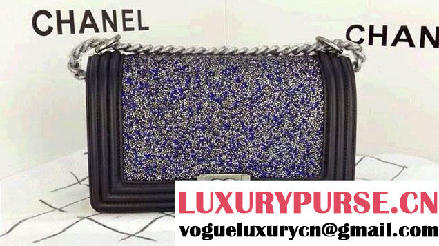 Chanel Black Boy Chanel By Night Flap Bag
