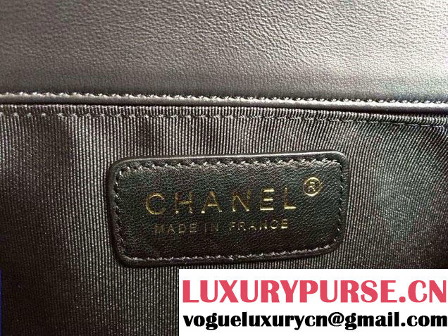 Chanel Le Boy Flap Bag in Python Leather 2015
