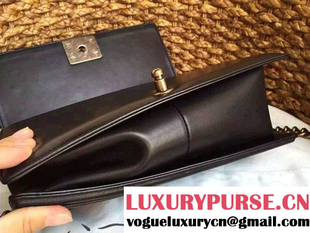 Chanel Le Boy Flap Bag in Python Leather 2015