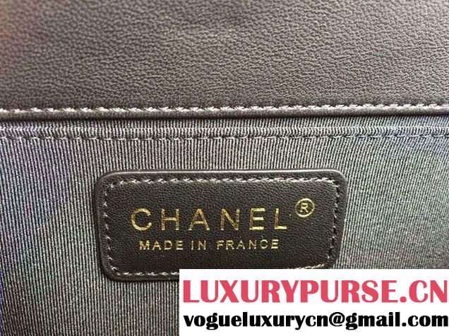 Chanel Le Boy Flap Bag in Python Leather 2015