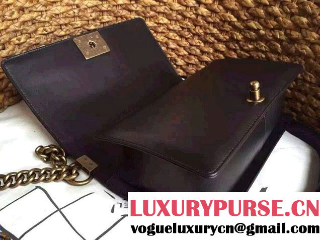 Chanel Le Boy Flap Bag in Python Leather 2015