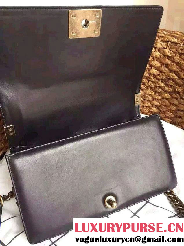 Chanel Le Boy Flap Bag in Python Leather 2015