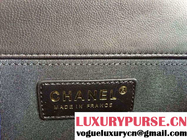 Chanel Le Boy Flap Bag in Python Leather 2015