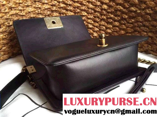 Chanel Le Boy Flap Small Bag in Python Leather 2015
