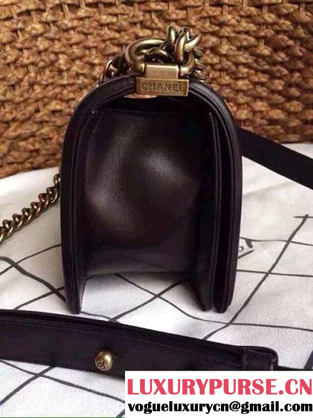 Chanel Le Boy Flap Small Bag in Python Leather 2015