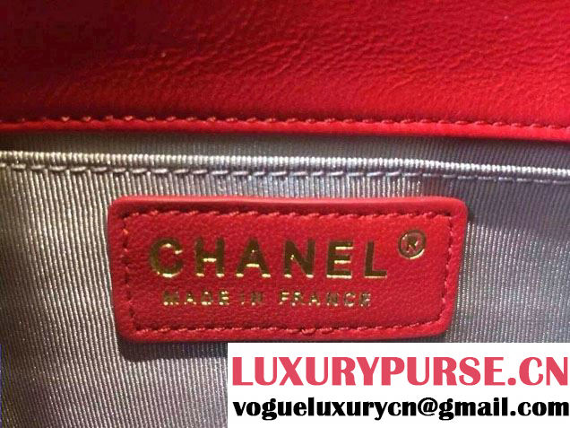 Chanel Le Boy Flap Bag in Python Leather 23 2015