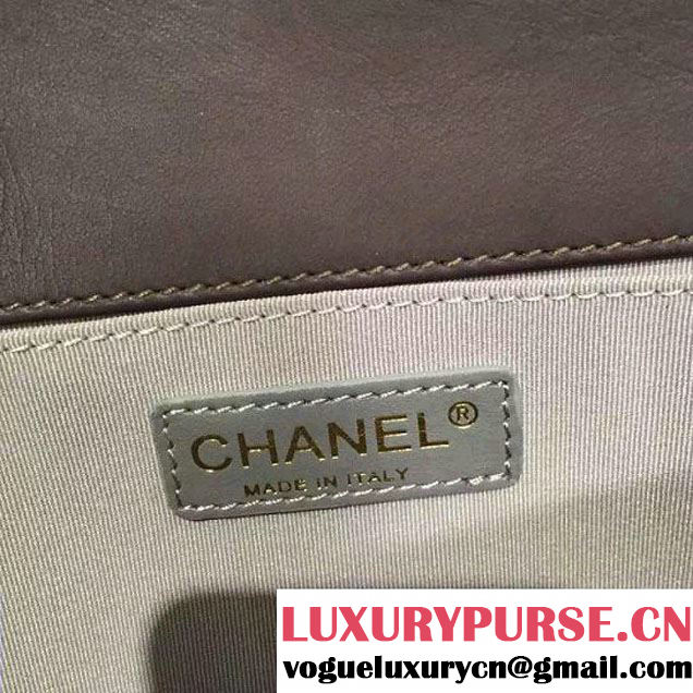 Chanel Tweed Boy Flap Bag Fall Winter 2015/2016