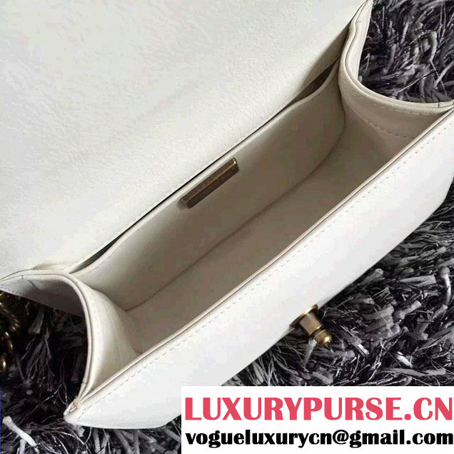 Chanel Python Chain Top Handle Boy Flap Small Bag A94804 2015