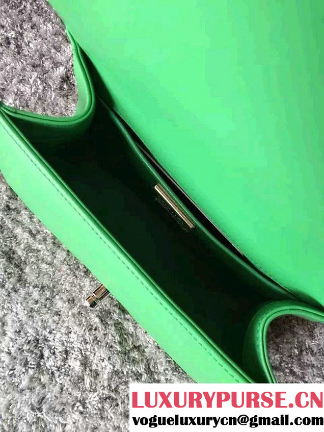 Chanel Python Chain Top Handle Boy Flap Small Bag A94804 Green 2015