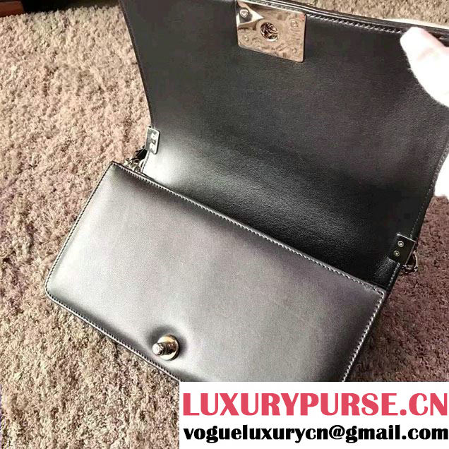 Chanel Python Chain Top Handle Boy Flap Medium/Small Bag 2017