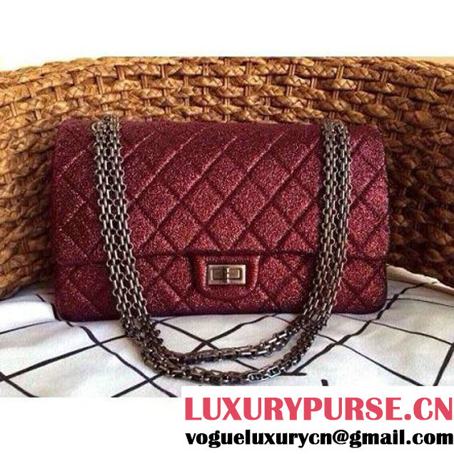 Chanel 2.55 Medium 226 Reissue Bag Shiny Red (1a086-032122 )