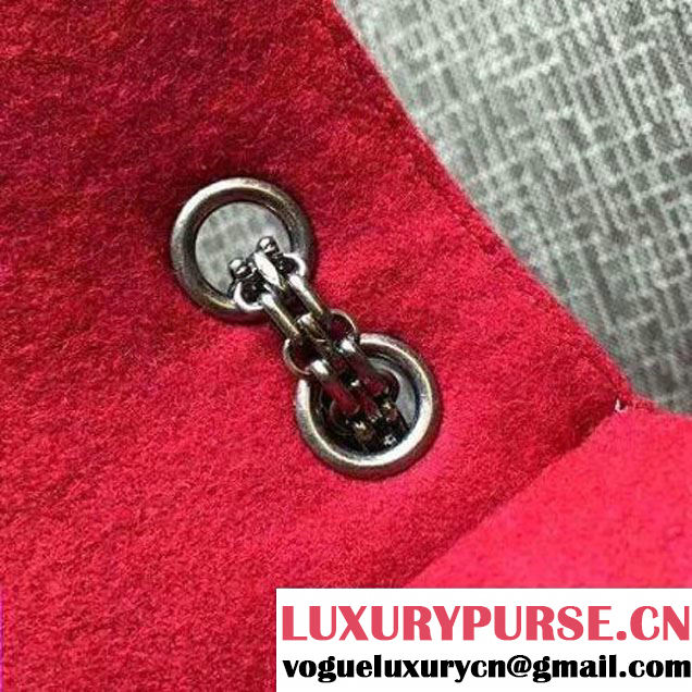 Chanel Wool 2.55 Flap Bag Embellished With A Crest Paris-Salzburg 2014/15 (FTH-073101 )