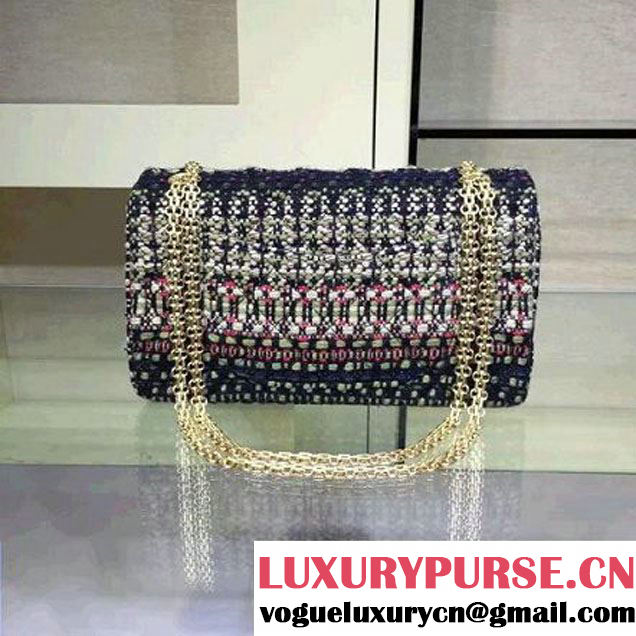 Chanel A37586 Tweed 2.55 Flap Bag 28cm Paris-Salzburg 2015 (2A143-092101 )
