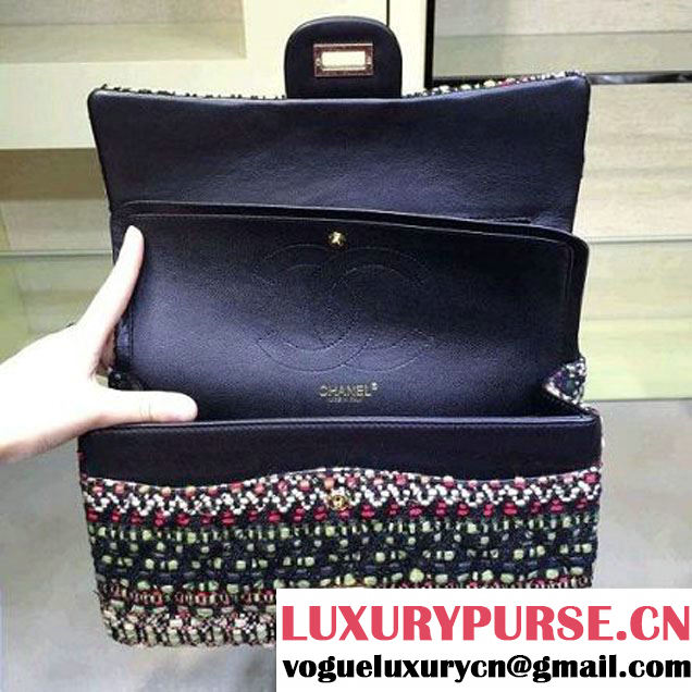 Chanel A37586 Tweed 2.55 Flap Bag 28cm Paris-Salzburg 2015 (2A143-092101 )